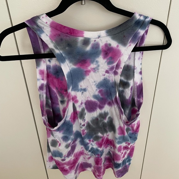 One of a kind tie dye cropped tank top! - Picture 3 of 3